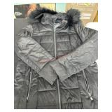 Ladies large long winter coat