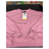 Ladies sandwash medium cropped crew
