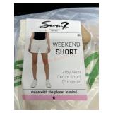 Ladies size 6 seven brand weekend shorts