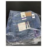 Ladies 16 aero high rise wide leg jeans
