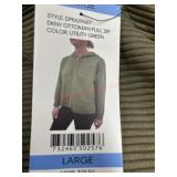 Ladies large DKNY full zip jacket