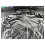 Ladies xxl felina velour zip up