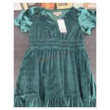 Ladies small french connection velvet dress