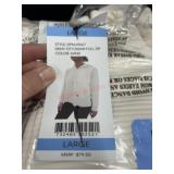 Ladies large DKNY full zip jacket