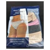 Ladies medium gap cotton briefs
