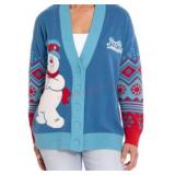 Ladies xl frosty cardigan