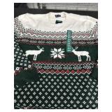 Mens 3xl lands end christmas sweater