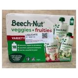 Beech-Nut Veggies + Fruities Food Pouches