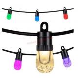 EcoScapes 24Â´ Wi-Fi LED Cafe String Lights