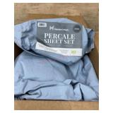 King Percale Sheet Set Open Box
