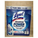 Lysol Advanced Power Toilet Bowl Cleaner 4-Pack
