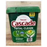 Cascade Total Clean Dishwasher Pods, 95 Ct