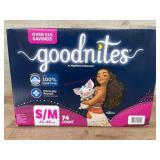 Goodnites S/M 74-Count Bedtime Pants