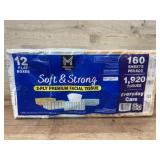12-Pack 2-Ply Premium Facial Tissue