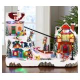 Disney Pre-Lit Musical Ski Village