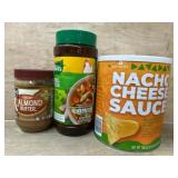 Food Items Including Cheese Sauce