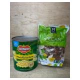 Del Monte Corn and Pecan Halves Bundle