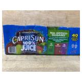 Capri Sun 100% Juice Variety Pack, 40 Pouches