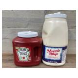 Heinz Ketchup and Miracle Whip Combo