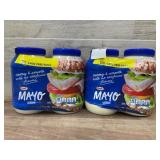 Two Kraft Mayonnaise Containers