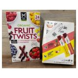 Organic Fruit Twists and Bars Variety Pack