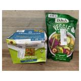 Crunchmaster Crackers and Veggie Crisps