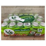 V8 Low Sodium Vegetable Juice, 24-Pack