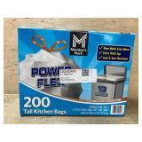 200 Count Tall Kitchen Bags with Drawstring