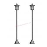 Westinghouse LED Solar Post Lights, 2-Pack