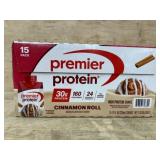 Premier Protein Cinnamon Roll, 15 Pack