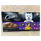 Cesar Classic Loaf in Sauce Dog Food Pack