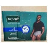 Depend Fresh Protection Underwear, 84 Count