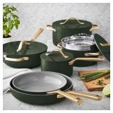 11-Piece Modern Ceramic Cookware Set