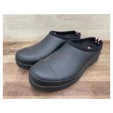 Used Hunter Womenï¿½s Black Play Clogs