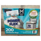 200 Tall Kitchen Bags, 13-Gallon Capacity