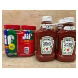 Jif Peanut Butter and Heinz Ketchup Bundle