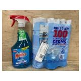 Windex Cleaner and Lysol Spray Pack