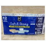 12 Boxes of 2-Ply Facial Tissue