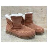 Ladies Boots With Faux Fur Lining