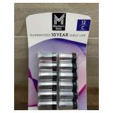 12-Pack C Batteries with 10-Year Shelf Life