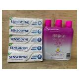 Sensodyne Toothpaste and Skintimate Bundle