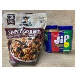 Quaker Granola and Jif Peanut Butter Set