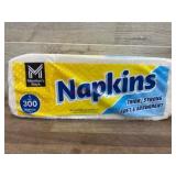 Pack of 300 White Napkins
