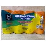 Disinfecting Wipes 4-Pack, 312 Total Wipes