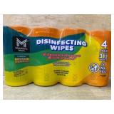 Disinfecting Wipes, 4-Pack, 312 Total Wipes
