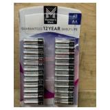 Pack of 48 AA Alkaline Batteries