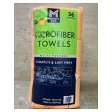 Pack of 36 Microfiber Towels