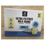 Ultra-Filtered Vanilla Milk Shake, 12 Pack