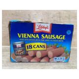 Libbys Vienna Sausage, 18 Cans