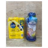 Pledge Lemon Wipes and Downy Infusions Beads